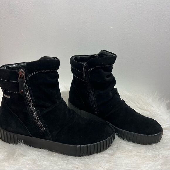 Romika Dora Slouch Style Black Ankle Boot --‎ EU 37 -- US 6.5 - Picture 7 of 10